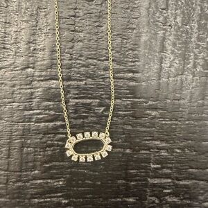 Kendra Scott Open Frame Elisa Necklace